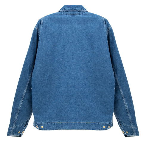 Carhartt WIP OG Detroit Jacket Blue Stone Washed I033039.01.06.03 Degli Uberti
